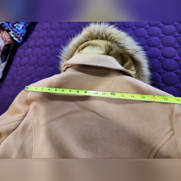 NWT Hearts and Roses 3874 Chrissette Coat/ Detachable Faux Fur Collar Size 14 - Picture 8 of 12